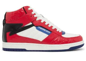 BAPE A Bathing Ape Bape Sta 88 Mid Red White Blue