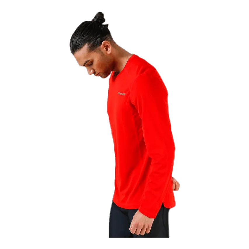 Bauer Training LS Tee  Red