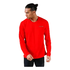 Bauer Training LS Tee  Red