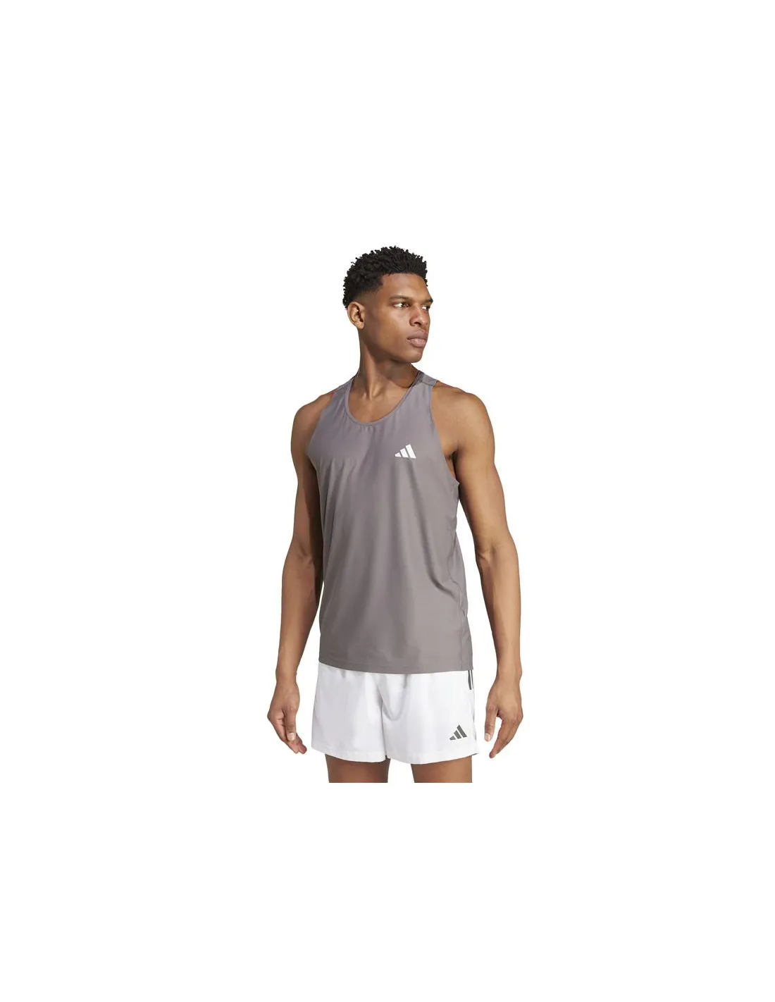 Camiseta de Running adidas Own The Run Tank Hombre Carbón