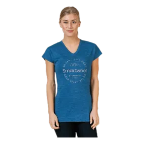 Smartwool Go Far Feel Good Tee Blue