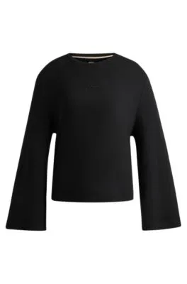 Top de punto otomano con logotipo bordado