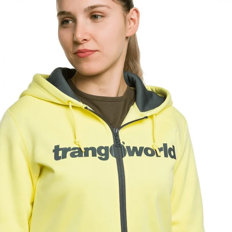 Trangoworld CHAQUETA LIENA AMARILLO/GRIS