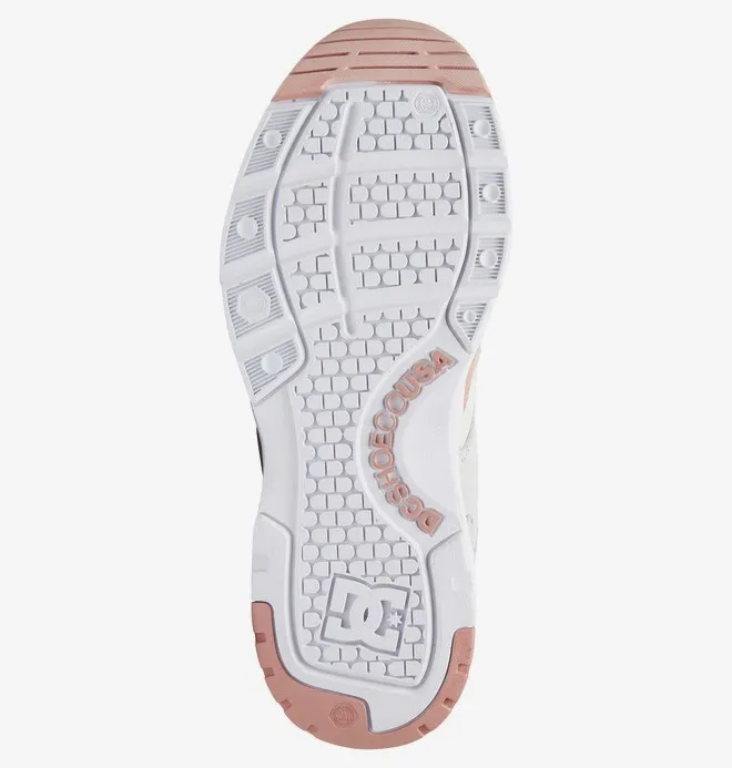 Zapatillas deporte DC Shoes para mujer E.TRIBEKA SE  grey/pink (gp2) Ref. ADJS20015 Gris/rosa palo