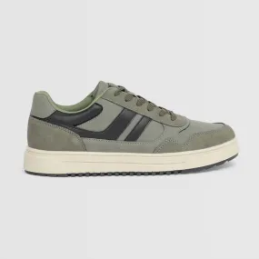 Zapatillas Urbanas Para Hombre Malabar Pu Paco Verde Militar
